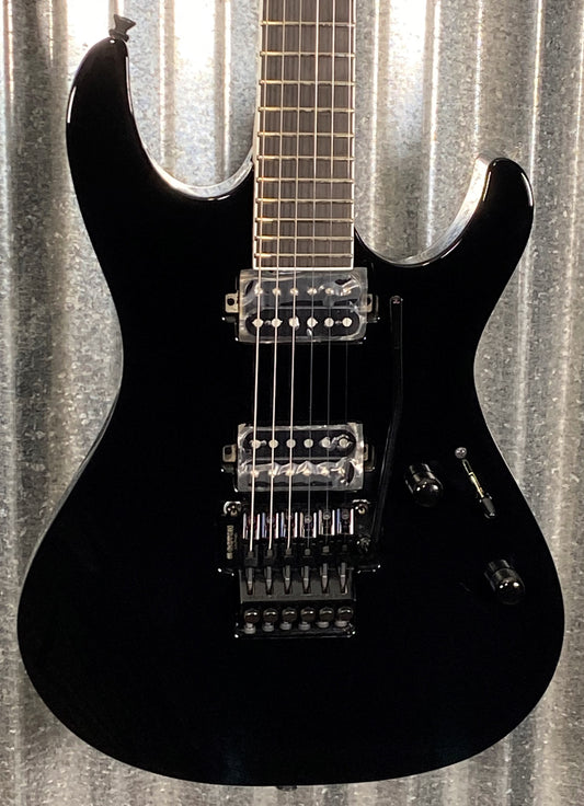 Vola Ares FR EF Floyd Rose Ebony Fingerboard Black Guitar & Case #6570