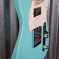 G&L USA ASAT Classic Bluesboy Turquoise Maple Satin Neck Guitar & Case #5318