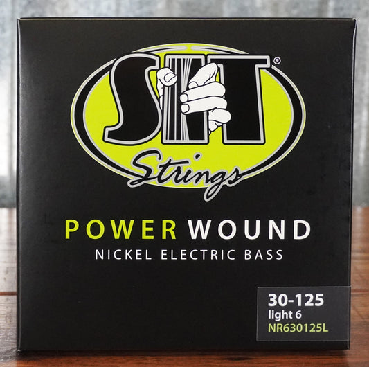 SIT Strings Power Wound 6 String Medium Light Nickel Bass Set NR630125L