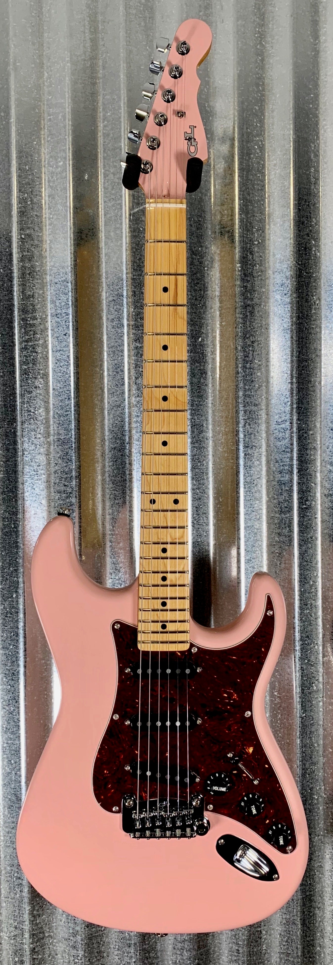 G&L USA Fullerton Custom Legacy Shell Pink Guitar & Case 2018 #1040