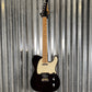 Musi Virgo Classic Telecaster Transparent Black Guitar #0267 Used