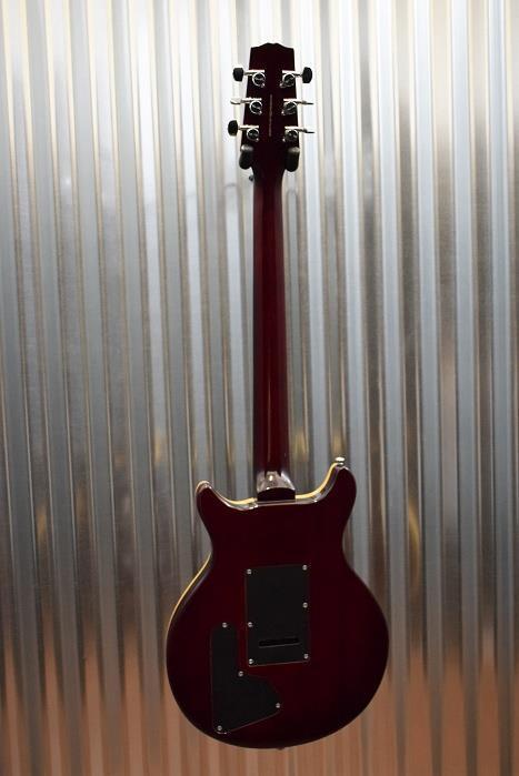 Hamer The Archtop Flame Dark Cherry Wilkinson Electric Guitar #828