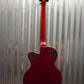 Ephiphone Wildkat Semi Hollow Bigsby Flame Top Wine Red Guitar & Case