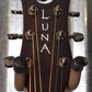Luna Gypsy Exotic Spalt Natural Gloss Acoustic Guitar #1870 Used
