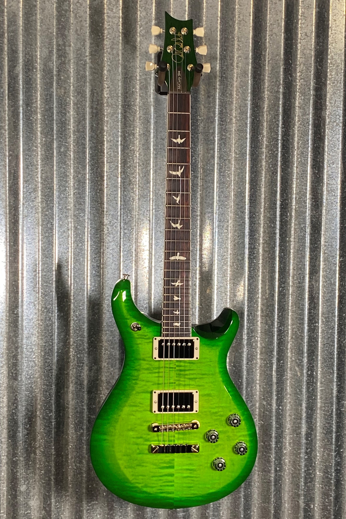 PRS Paul Reed Smith USA S2 McCarty 594 Eriza Verde Guitar & Bag #4684 Demo