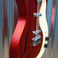 Danelectro '59 Vintage 12 String Red Metallic Semi Hollow Electric Guitar #7492