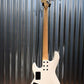 G&L Tribute M-2000 GTB 4 String Carved Top Gloss White Bass M2000 #7571