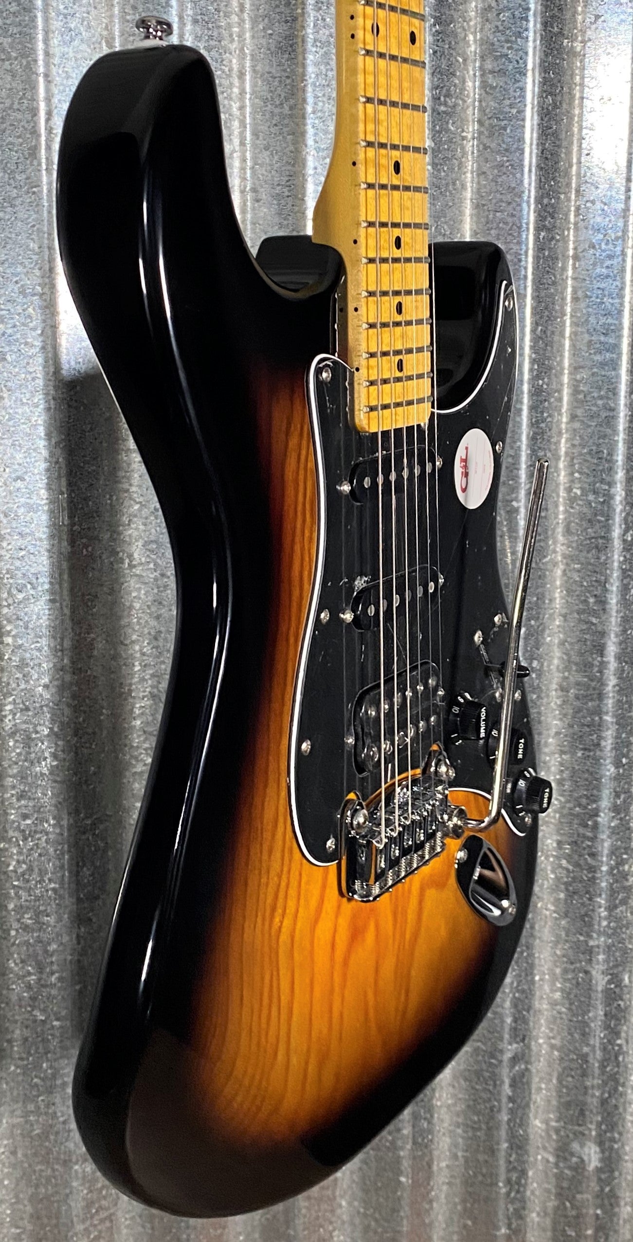 G&L Tribute Legacy HSS 3-Tone Sunburst Guitar #9750 Used