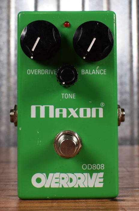 Maxon OD808 Overdrive Guitar Effect Pedal Japan Used