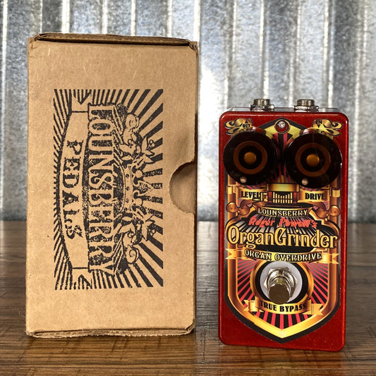 Lounsberry Pedals Roger Powell's Organ Grinder Overdrive Keyboard Guitar Effect Pedal Used