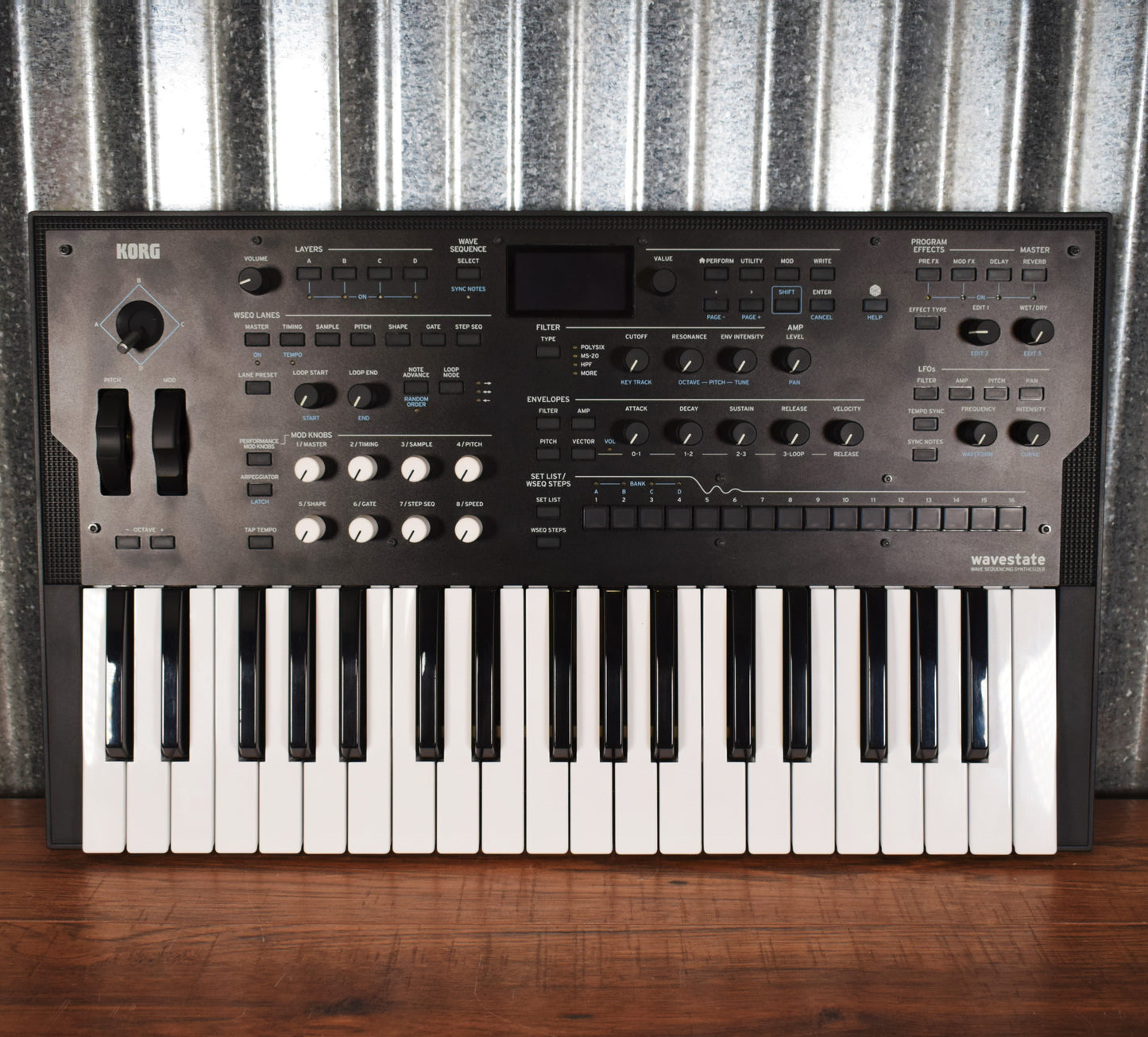 Korg Wavestate 37 Key Wave Sequencing Synthesizer Used