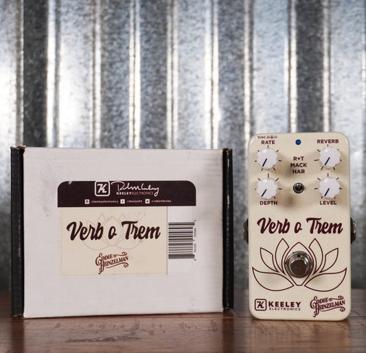 Keeley VOT Eddie Heinzelman Verb O Trem Guitar Effect Pedal Used