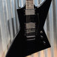 ESP LTD  EX401FR Gloss Black EMG 60 81 Pickups Floyd Rose Guitar #1099