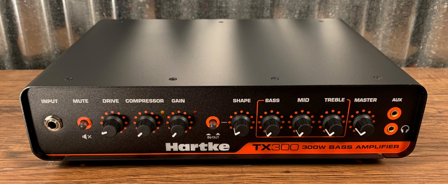Hartke TX300 300 Watt Lightweight Bass Amplifier Head
