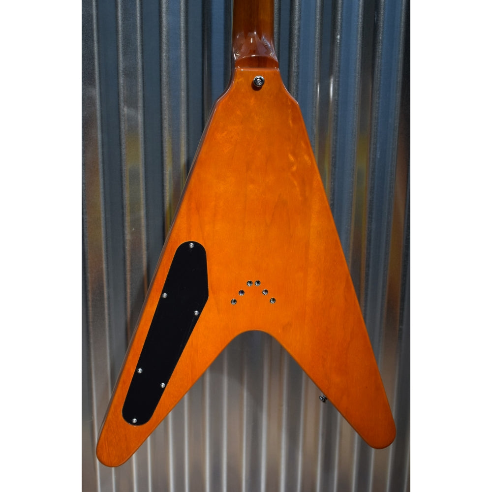 Hamer Vector Mahogany Flying V Cherry Sunburst Electric Guitar & Bag #2484