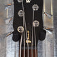 Warwick Rockbass Corvette $$ Double Buck Trans Satin Natural Active 5 String Bass & Bag #7820