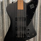 Epiphone Goth Thunderbird IV 4 String Bass Satin Black & Case #0154 Used