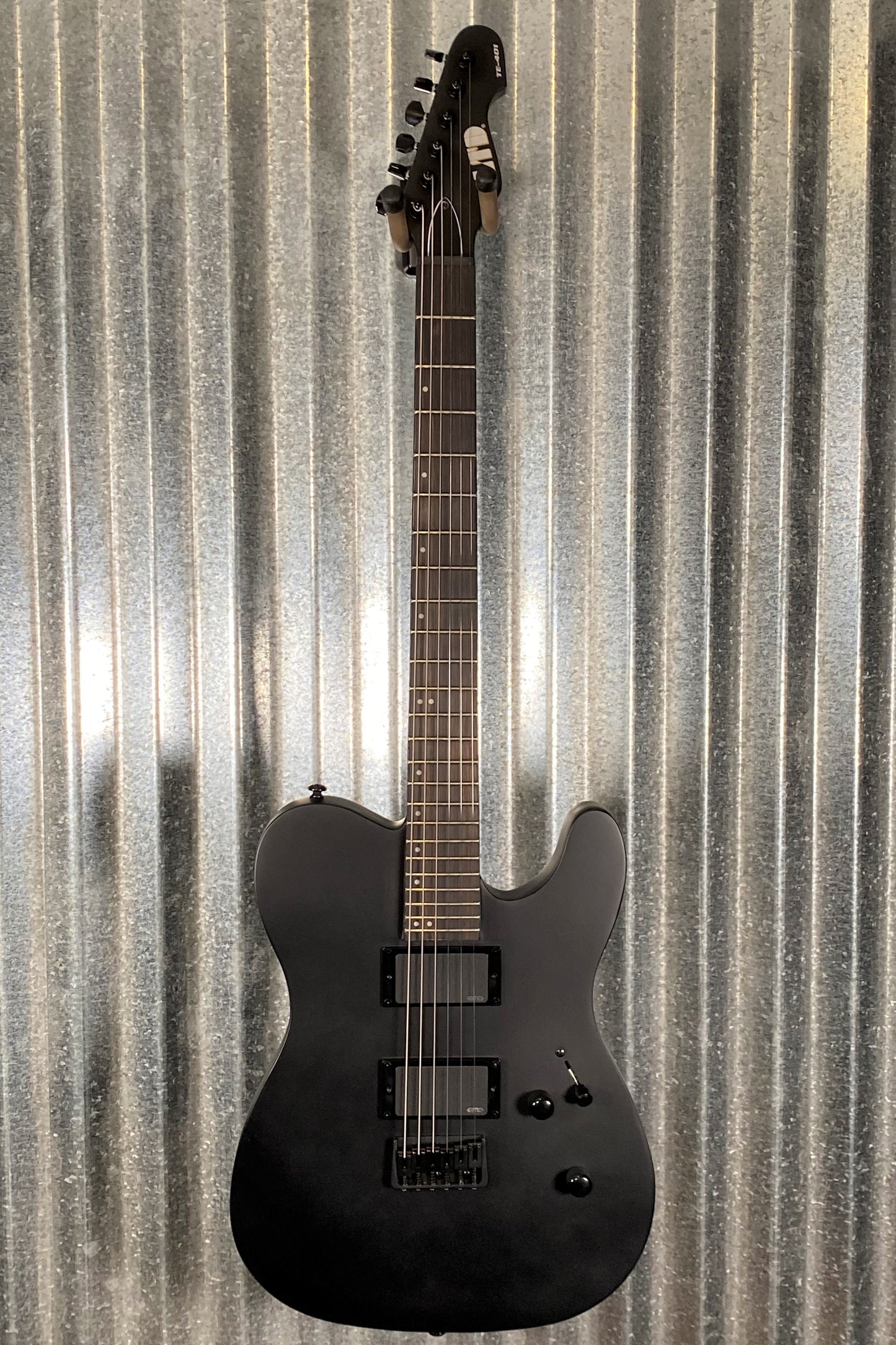 ESP LTD TE-401 Black Satin Guitar LTE401BLKS #3587 Used