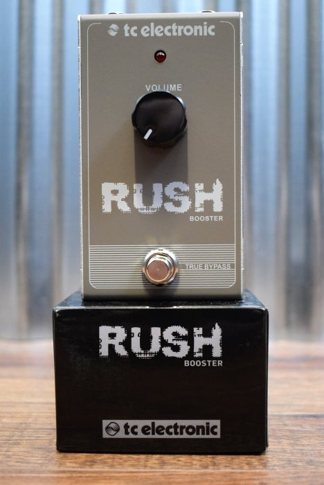 TC Electronic Rush Booster 20db Clean Boost Guitar Effect Pedal