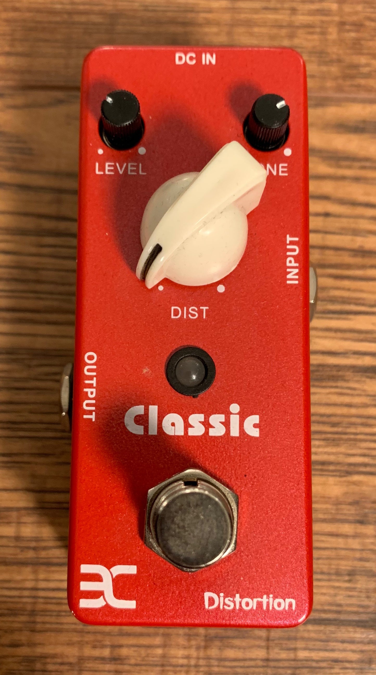 ENO Music T-Cube Series TC-15 Classic Distortion Micro Guitar Effect Pedal Used