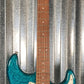 G&L USA Comanche Turquoise Metal Flake Guitar & Case #7175