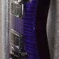 ESP LTD SH-7 Evertune Brian "Head" Welch Signature See Thru Purple Guitar & Case SH7ETFMSTP #1417 Demo