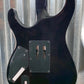 ESP LTD M-1001 Flame See Thru Black Guitar & Bag LM1001STBLK #0767 Demo