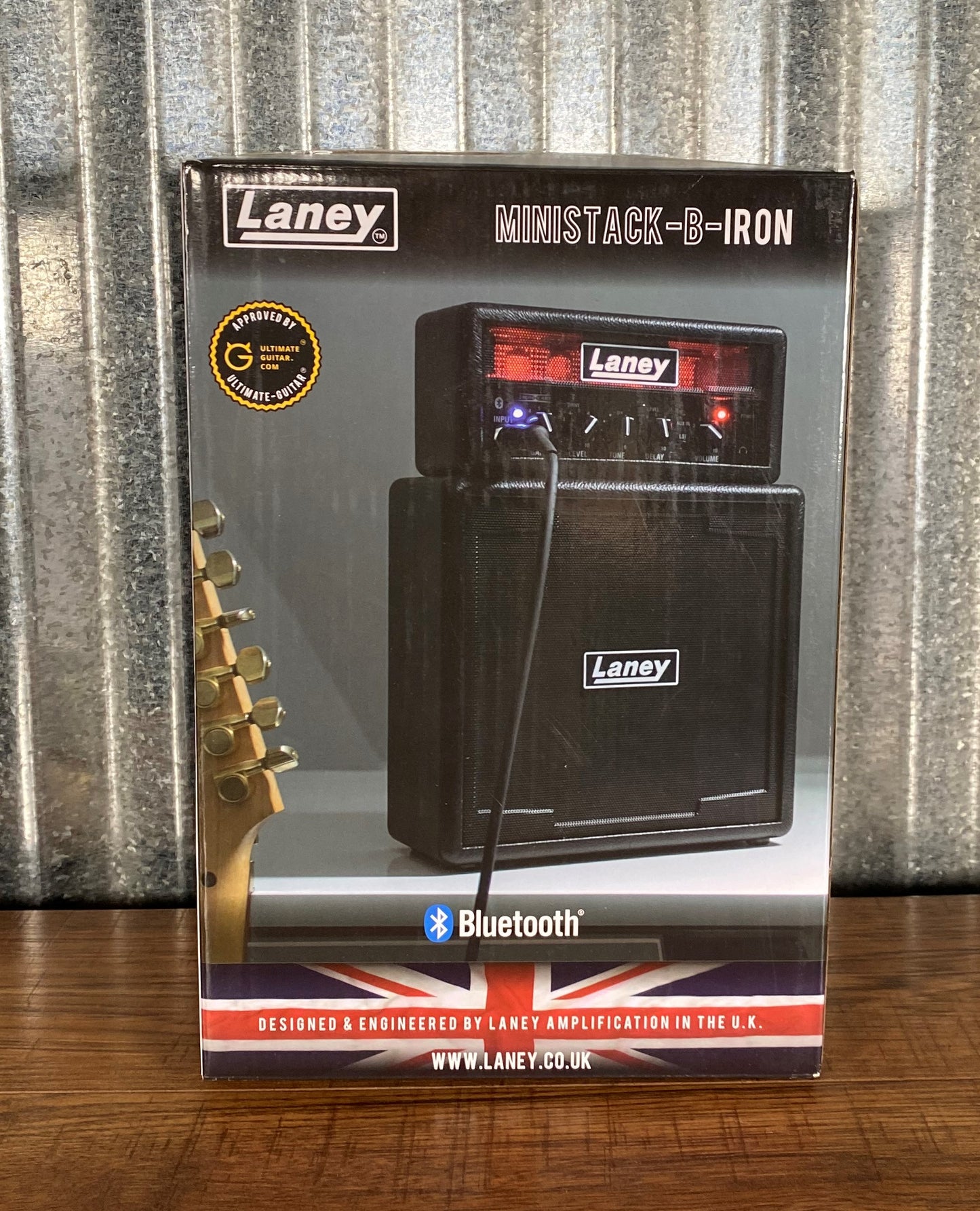 Laney MINISTAK-B-IRON Mini Ironheart Stack Bluetooth Guitar Combo Amplifier