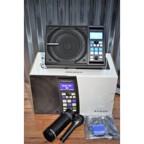 TC Helicon SingThing 150 Watt Personal Voice & Guitar PA Monitor with Effects, Looper & Mic