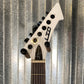 ESP LTD James Hetfield Snakebyte Snow White EMG Guitar & Case #0509 Used