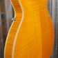 Hagstrom Super Viking SUVIK-DDL Dandy Dandelion Flame Top Semi-Hollow Guitar & Case #0608