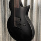 ESP LTD EC Black Metal Eclipse Seymour Duncan Black Satin Guitar LECBKMBLKS #1074 Used
