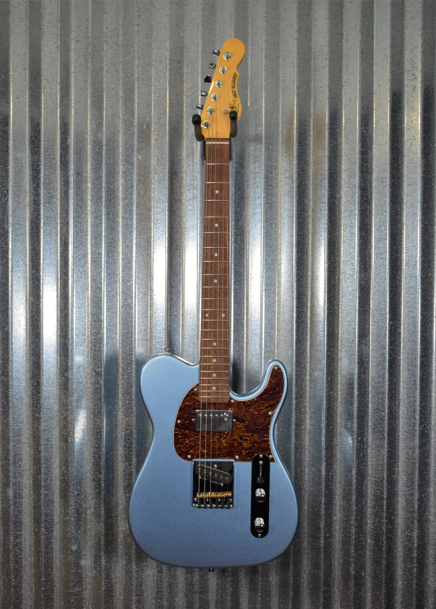 G&L Tribute ASAT Classic Bluesboy Lake Placid Blue Guitar #2184