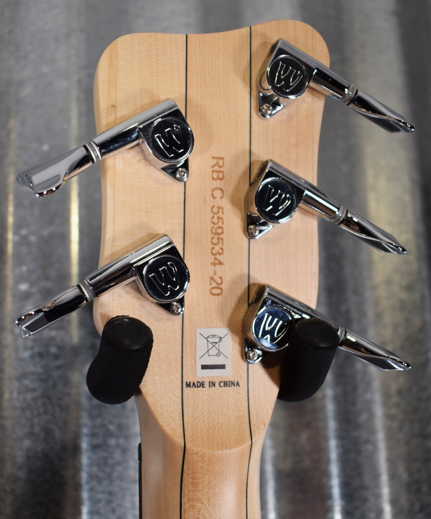 Warwick Rockbass Corvette Basic 5 String Bass Ocean Blue & Bag #3420