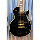 Epiphone Les Paul Custom Pro Gloss Black Gold Hardware Guitar & Bag USED #763