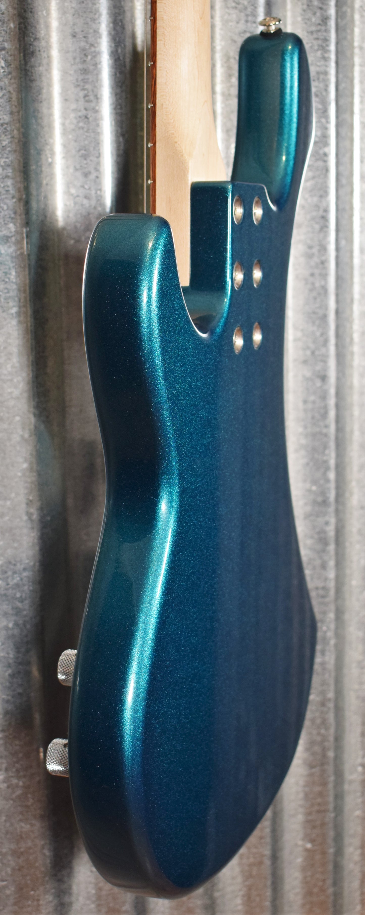 G&L USA Fullerton Standard LB-100 Bass Emerald Blue & Bag LB100 #2048