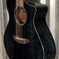 Breedlove Rainforest S Concert Midnight Blue CE Mahogany Acoustic Electric Guitar RFCN54CEAMAM #0818
