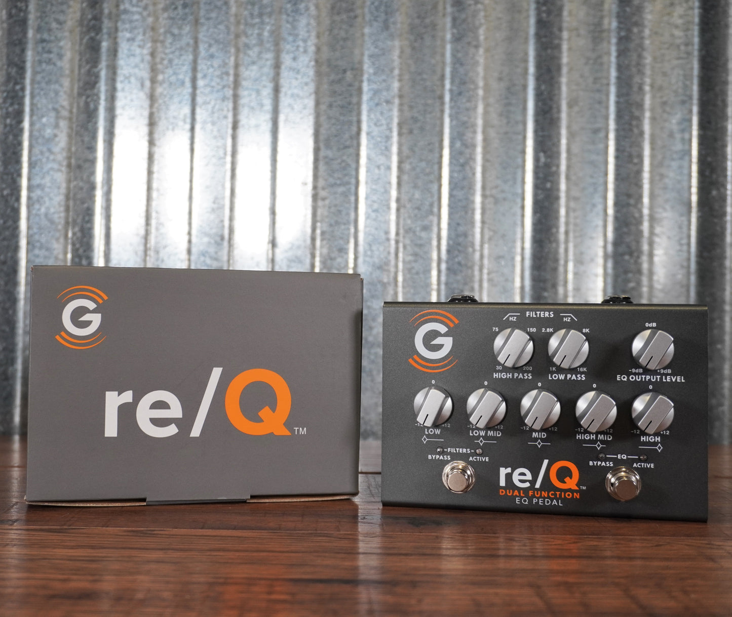 Genzler re/Q Dual Function EQ Bass Effect Pedal RE-Q Demo