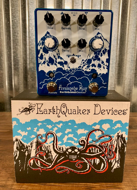 Earthquaker Devices EQD Avalanche Run Stereo Delay & Reverb V2 Guitar Effect Pedal