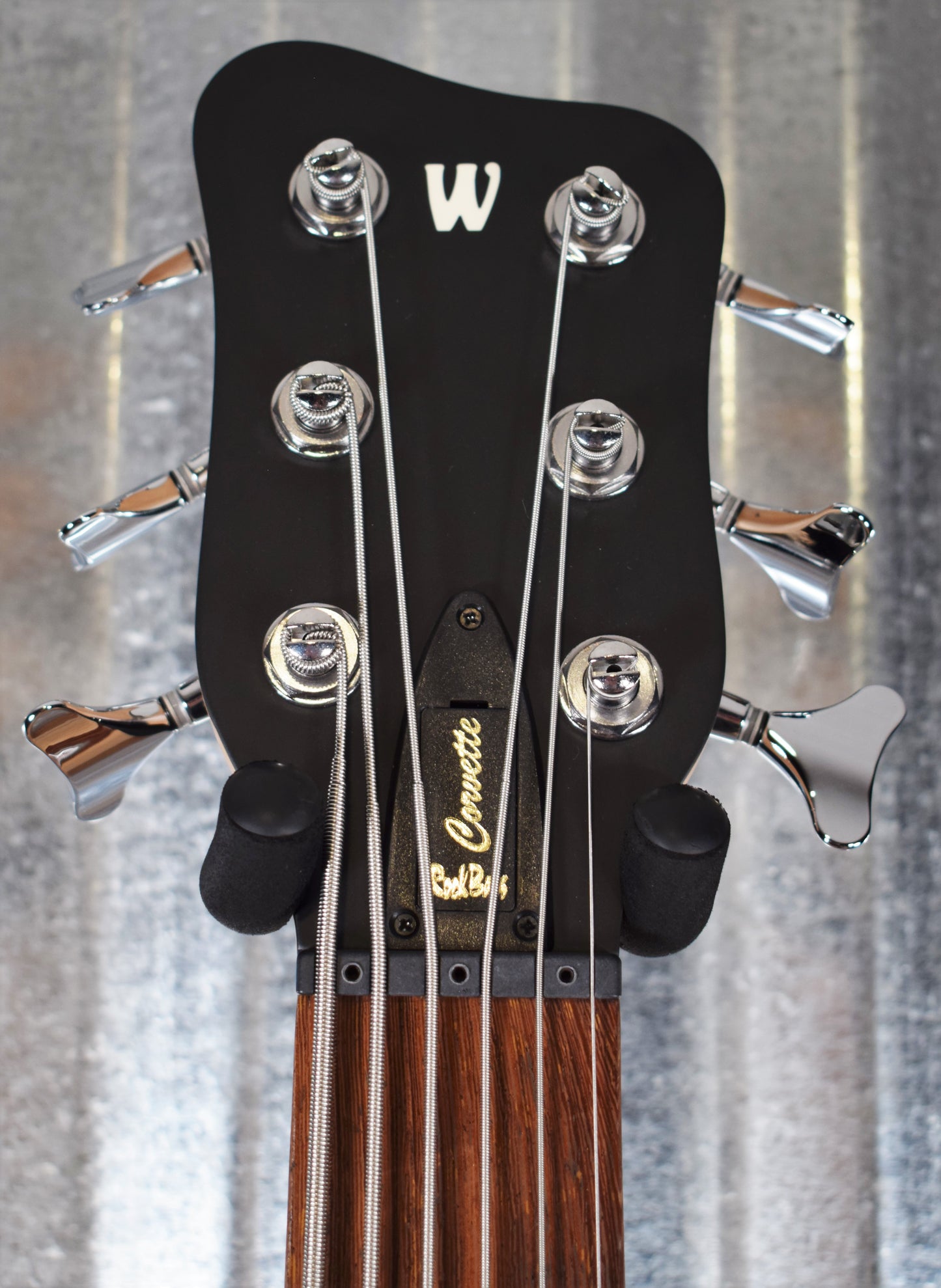 Warwick Rockbass Corvette Basic Natural Active 6 String Bass & Bag #5820