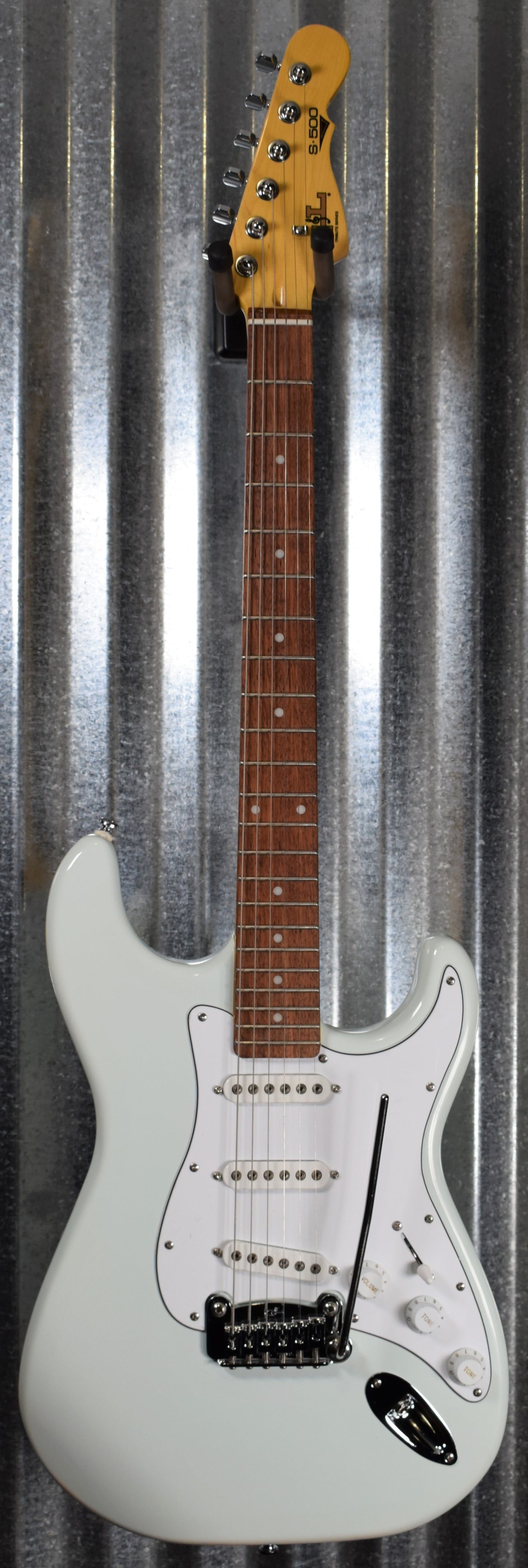 G&L Tribute S-500 Sonic Blue Guitar S500 #5399 Demo