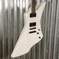 ESP LTD James Hetfield Snakebyte Snow White EMG Guitar & Case #0509 Used