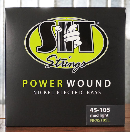 SIT Strings Power Wound 4 String Medium Light Nickel Bass NR45105L