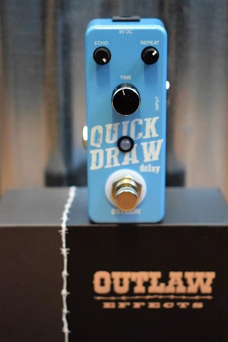 Outlaw Effects Quick Draw Delay Guitar Effect Pedal