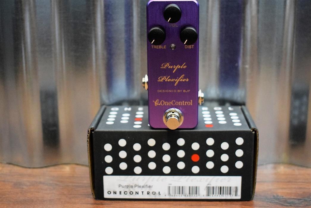 One Control BJF Purple Plexifier Distortion Guitar Effect Pedal