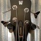Warwick RockBass Corvette Basic Black Active Short Scale 4 String Bass & Bag #9321