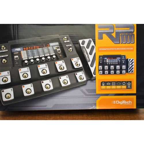 Digitech RP1000 Multi-Effects Switching System & USB Recording Interface Guitar Effect Pedal