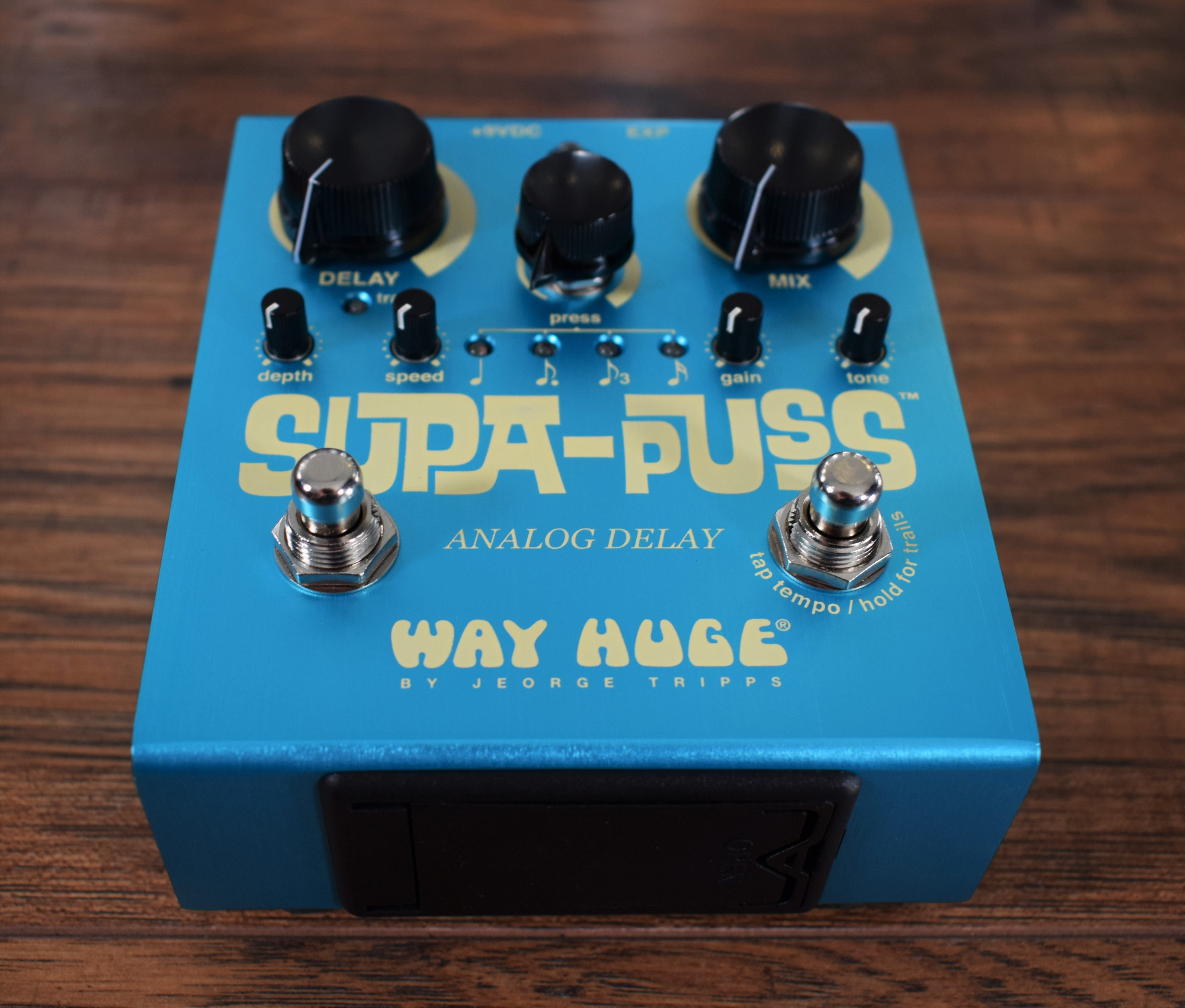 Dunlop Way Huge Electronics WHE707 Supa Puss Analog Delay Guitar