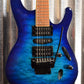 Ibanez S670QM S-Series Quilt Maple Sapphire Blue Guitar & Case #8874 Used