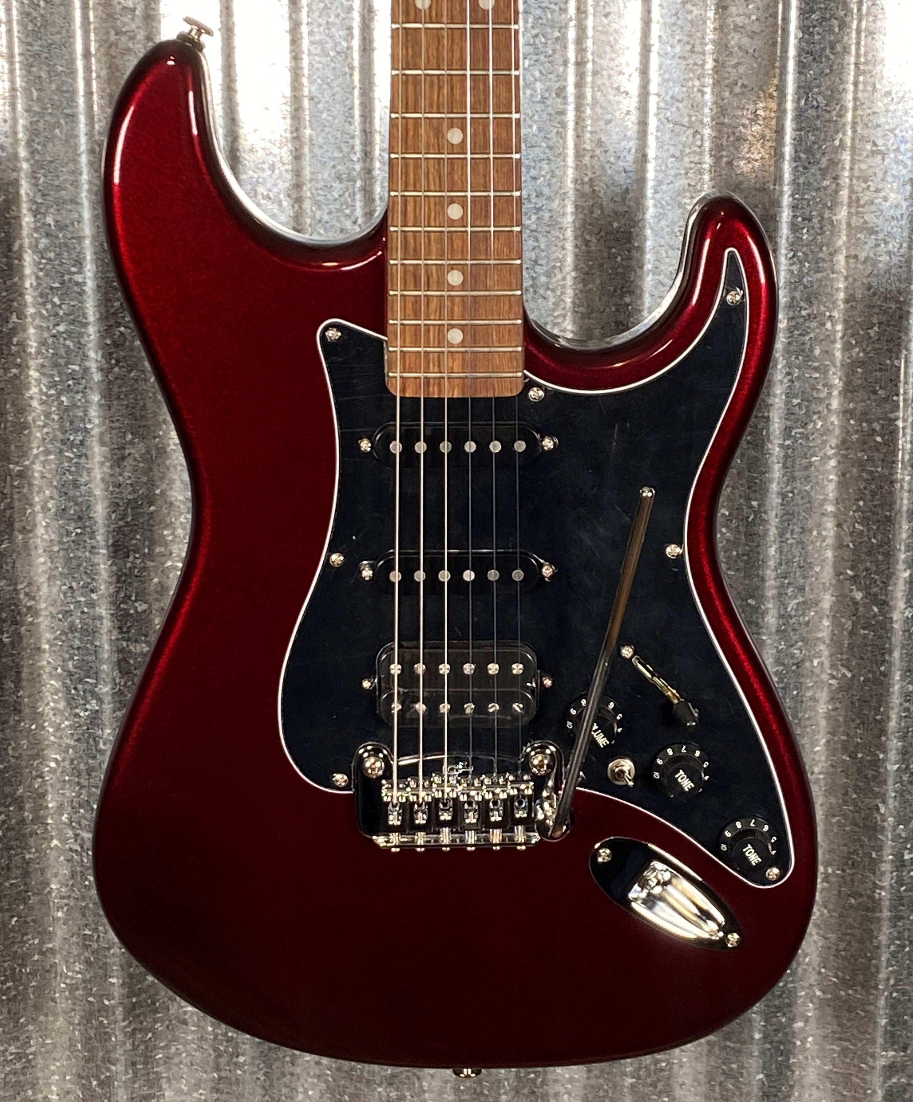G&L USA 2022 Fullerton Deluxe Legacy HB Ruby Red Metallic